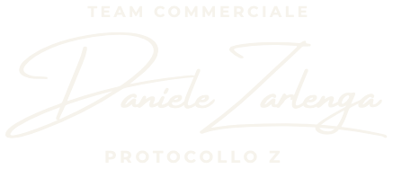Team Commerciale · Daniele Zarlenga · Protocollo Z · FZ Group